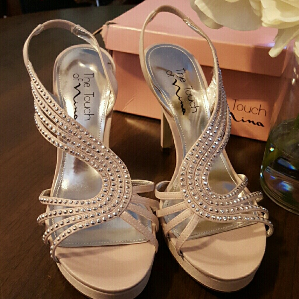 Luster Satin Nude Formal Sandals